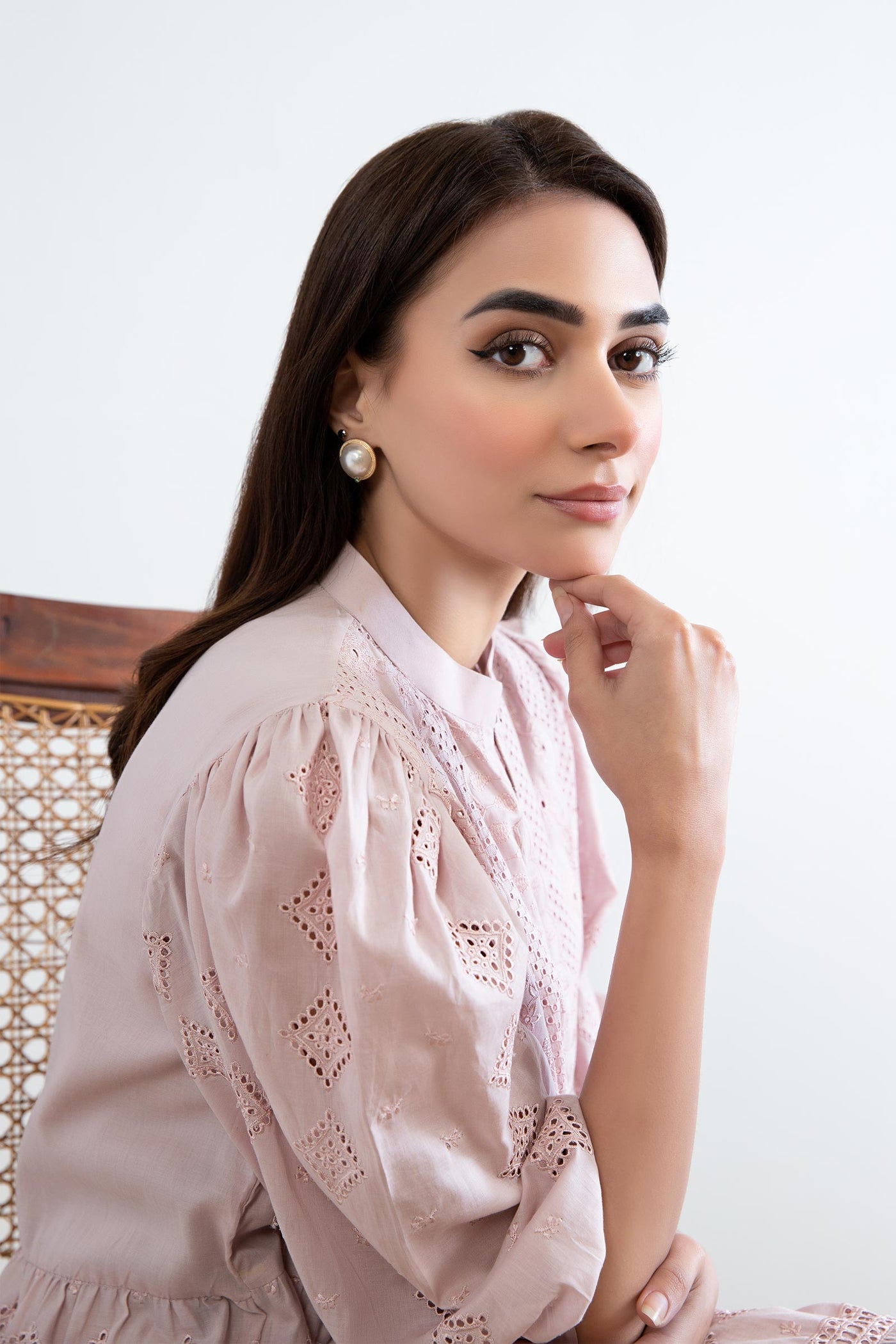 Embroidered Lawn Dress