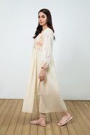 Dyed Dobby Lawn Dress