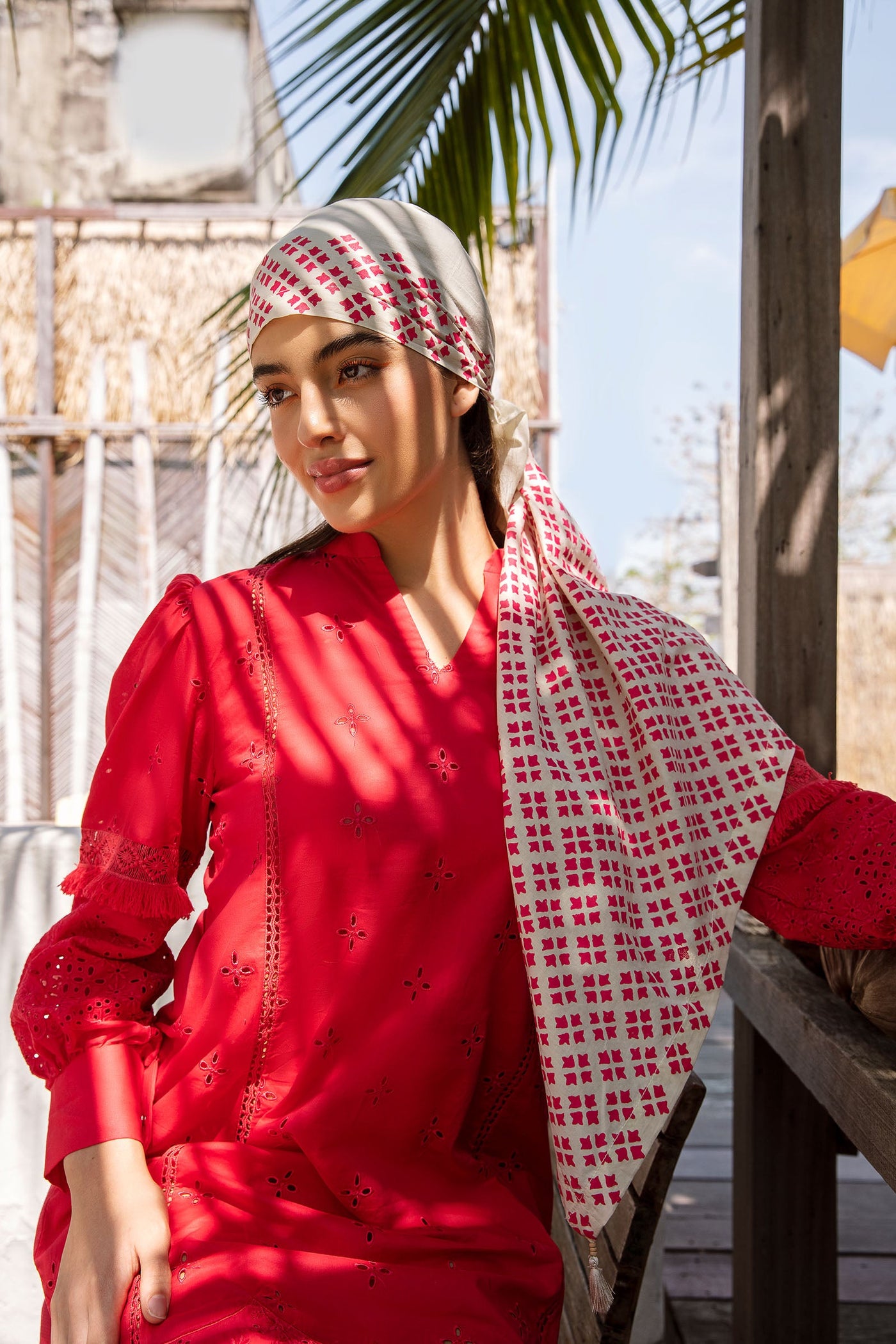 Scarf Pink MB-EF23-171