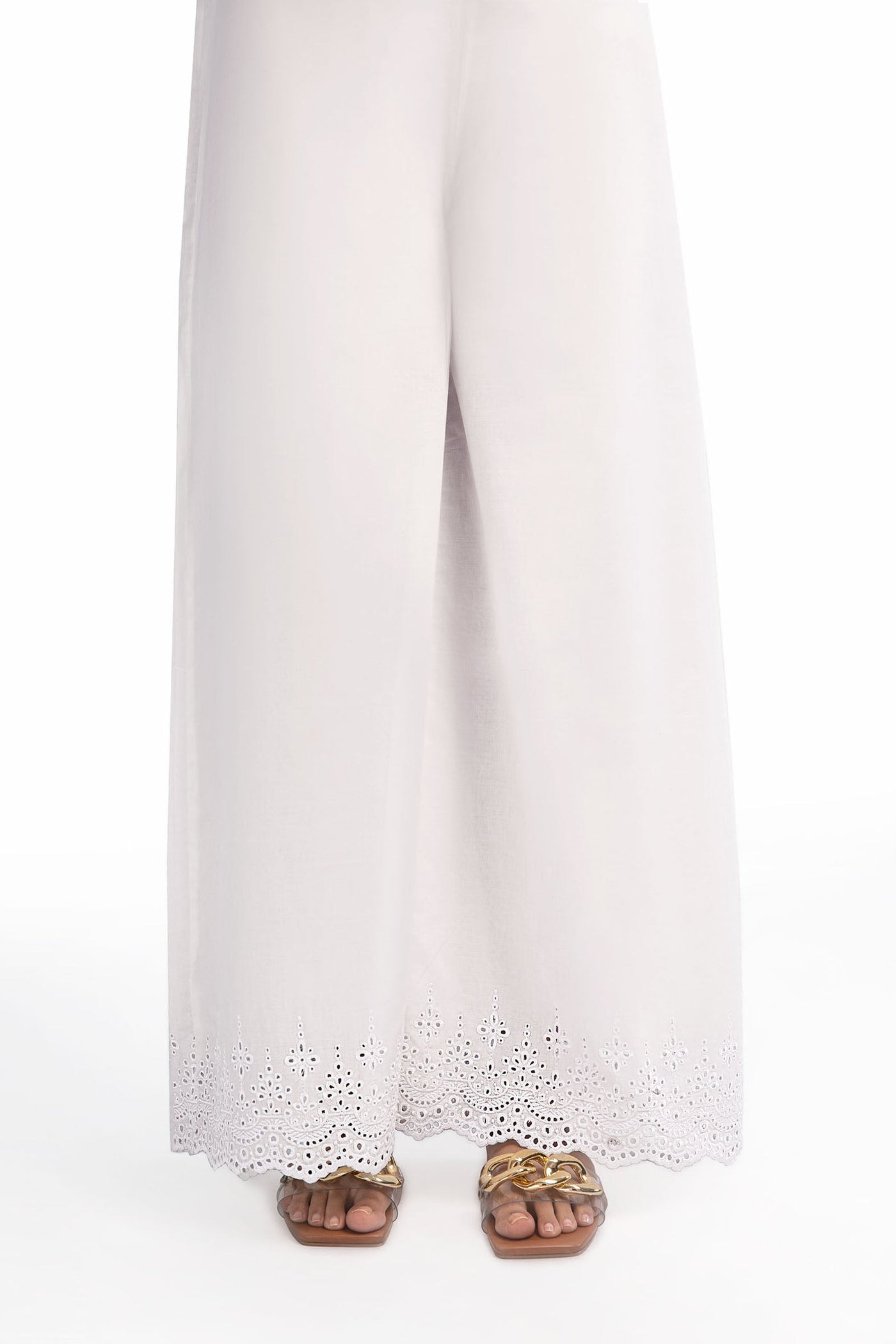 Embroidered Cambric Trouser | MB-EF23-84