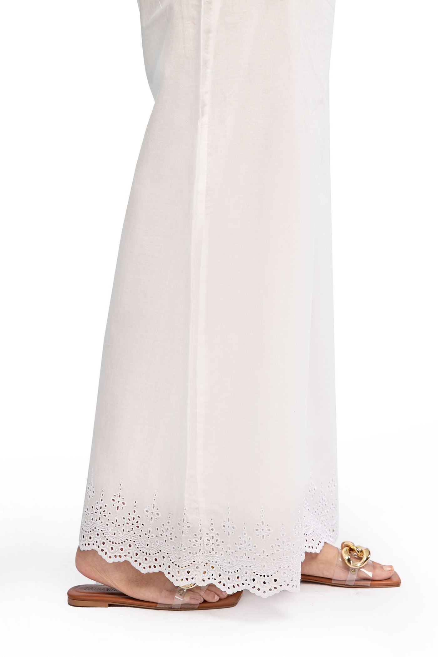 Embroidered Cambric Trouser | MB-EF23-84