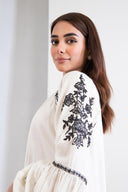 Dyed Arabic Lawn Shirt
