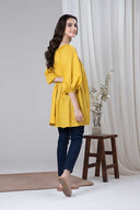 Dyed Dobby Tunic Dress