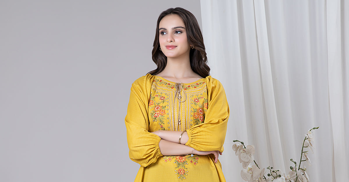 Dyed Dobby Tunic Dress