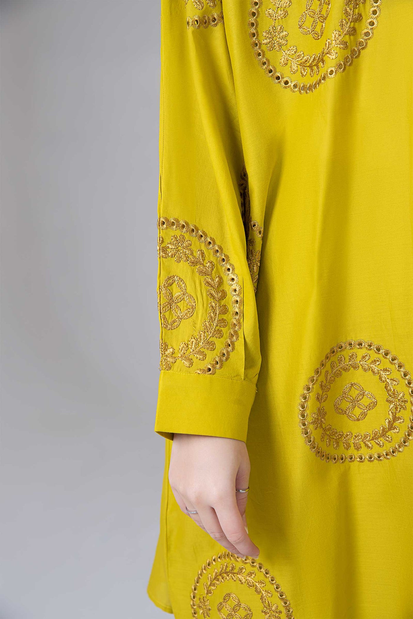 Embroidered Lawn Tunic