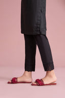 Cambric Straight Trousers