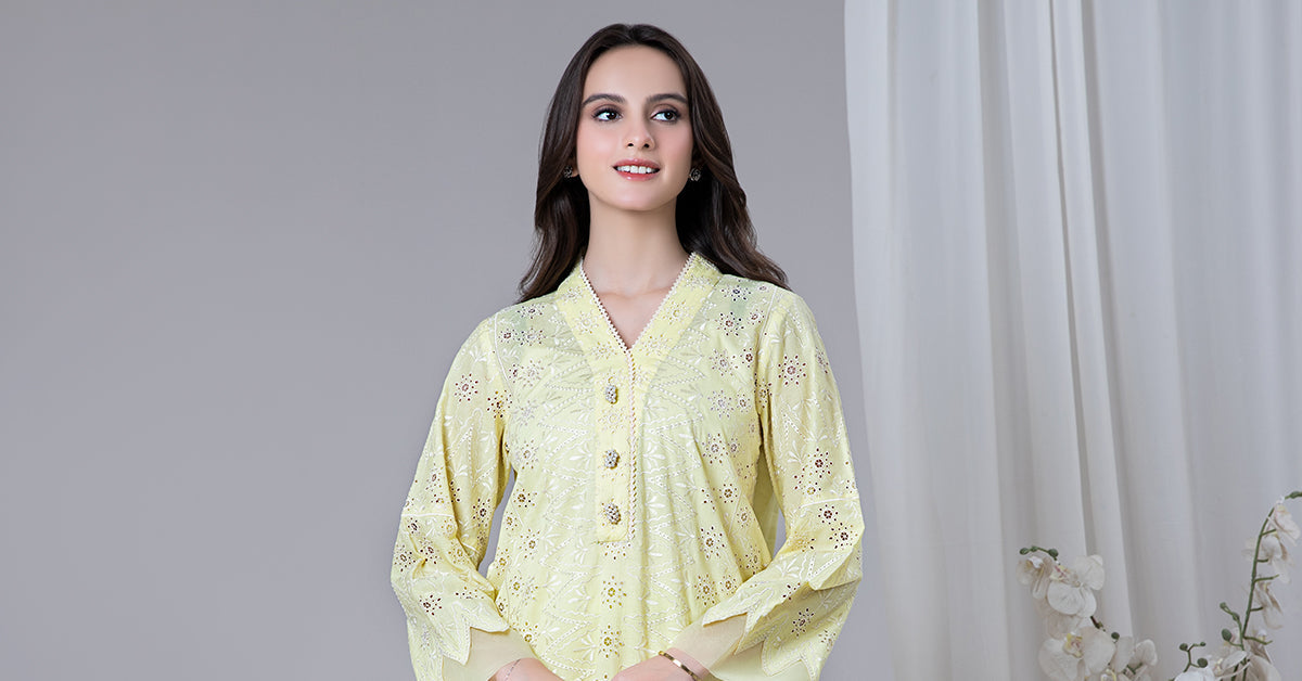 Embroidered Lawn Kurta