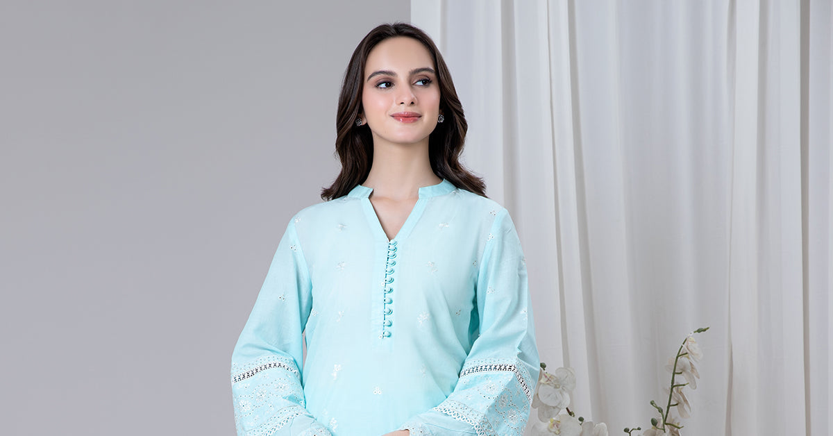 Embroidered Lawn Kurta