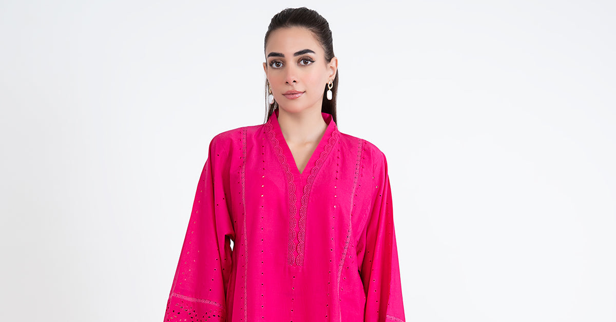 Embroidered Lawn Kurta