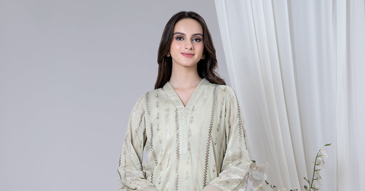 2 Piece Embroidered Lawn Suit