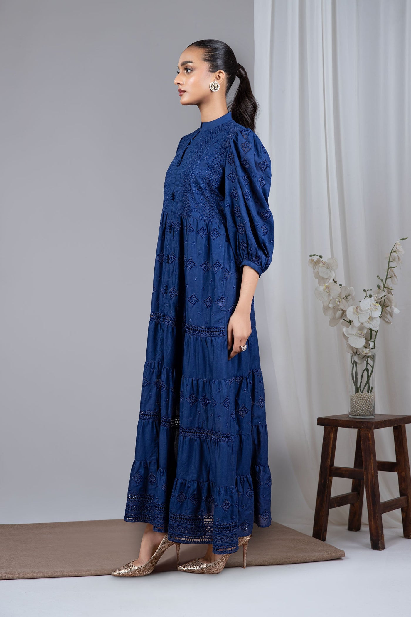 Embroidered Lawn Dress