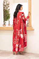 3 Pc Unstitched Printed Lawn Suit