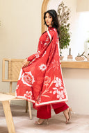 3 Pc Unstitched Printed Lawn Suit