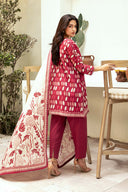 3 Pc Unstitched Printed Lawn Suit