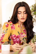 3 Pc Unstitched Printed Lawn Suit