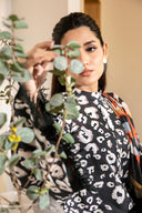 3 Pc Unstitched Printed Lawn Suit