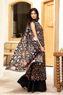 3 Pc Unstitched Printed Lawn Suit