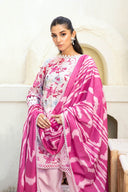 3 Pc Unstitched Printed Lawn Suit