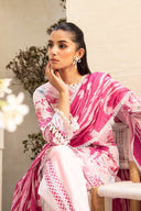 3 Pc Unstitched Printed Lawn Suit