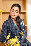 3 Pc Unstitched Printed Lawn Suit