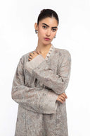 Embroidered Cotton Net Shirt