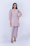 2 Piece Shirt with Culottes pants