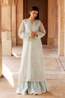 2 Pc Embroidered Organza Suit