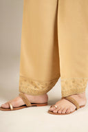 Embroidered Raw Silk Shalwar