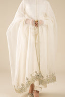 Embroidered Organza Dupatta