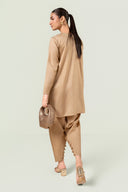 2 Pc Embellished Bamberg Raw Silk Suit