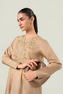 2 Pc Embellished Bamberg Raw Silk Suit