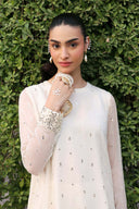 2 Pc Embroidered Chiffon Suit