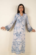 Embroidered Raw Silk Shirt