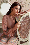 2 Pc Printed Georgette Suit