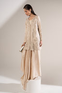 2 Pc Embroidered Bamberg Raw Silk Suit