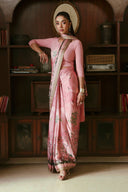 Printed Charmeuse Silk Saree