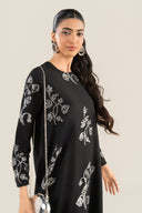 2 Pc Embellished Crepe Suit