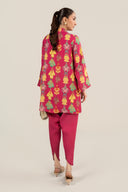 2 Pc Embellished Crepe Suit
