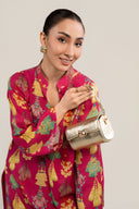 2 Pc Embellished Crepe Suit