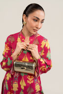 2 Pc Embellished Crepe Suit