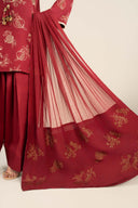 Printed Net Dupatta