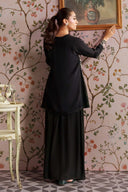 3 Pc Embroidered Georgette Chiffon Suit