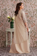 2 Pc Embellished Bamberg Raw Silk Suit