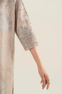 2 Pc Embellished Bamberg Raw Silk Suit