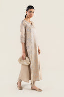 2 Pc Embellished Bamberg Raw Silk Suit