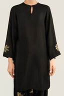 2 Pc Embellished Raw Silk Suit