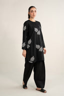 Embroidered Arabic Lawn Shirt