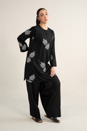 Embroidered Arabic Lawn Shirt