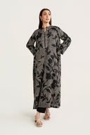 Embellished Arabic Lawn Shirt