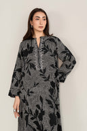 Embellished Arabic Lawn Shirt